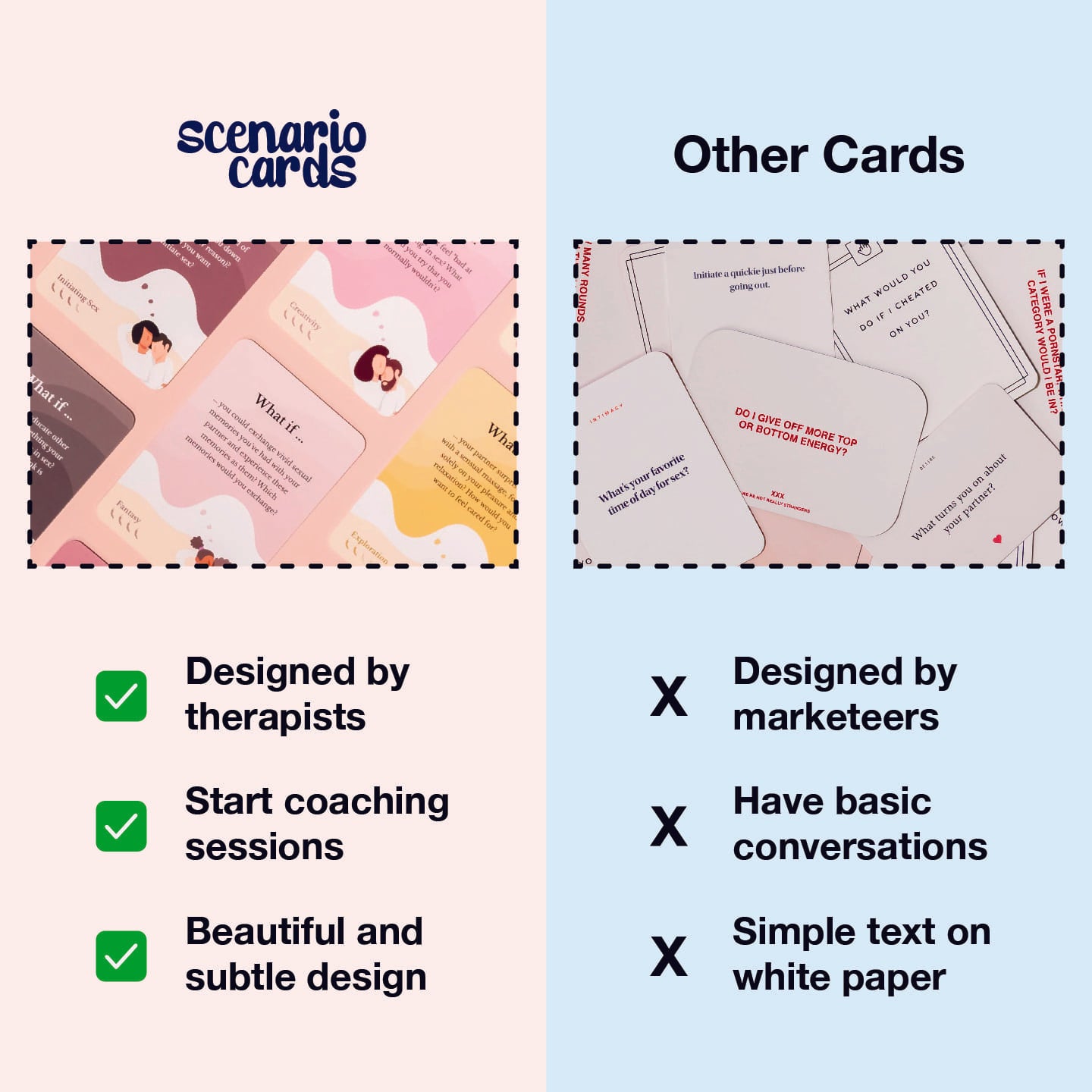 Scenario Cards - Intimacy Collection