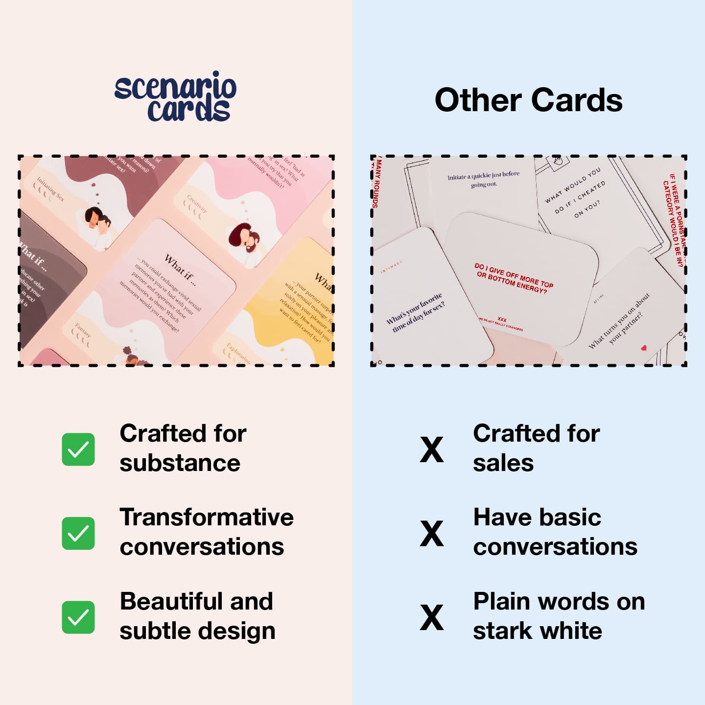 Scenario Cards - Intimacy Collection - Scenario Cards